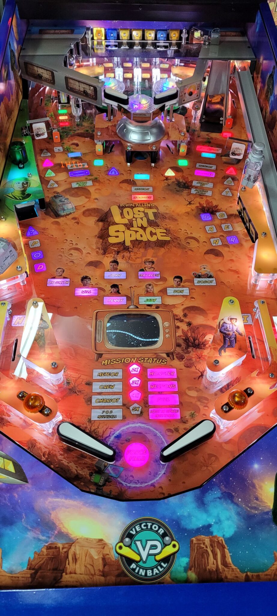 LOST IN SPACE the Pinball – Photo Gallery - Vector Pinball - The ...
